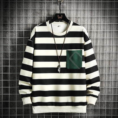 Moletom Listrado Stripe Long