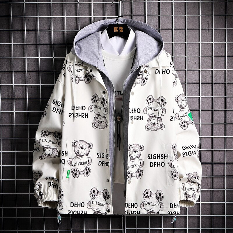 Jaqueta Hooded Trench Coat