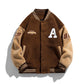 Jaqueta Baseball Wool Fashion