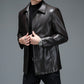 Jaqueta de Couro de Slim coats
