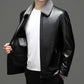Jaqueta de Couro de Slim duck