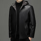 Jaqueta de Couro slim max