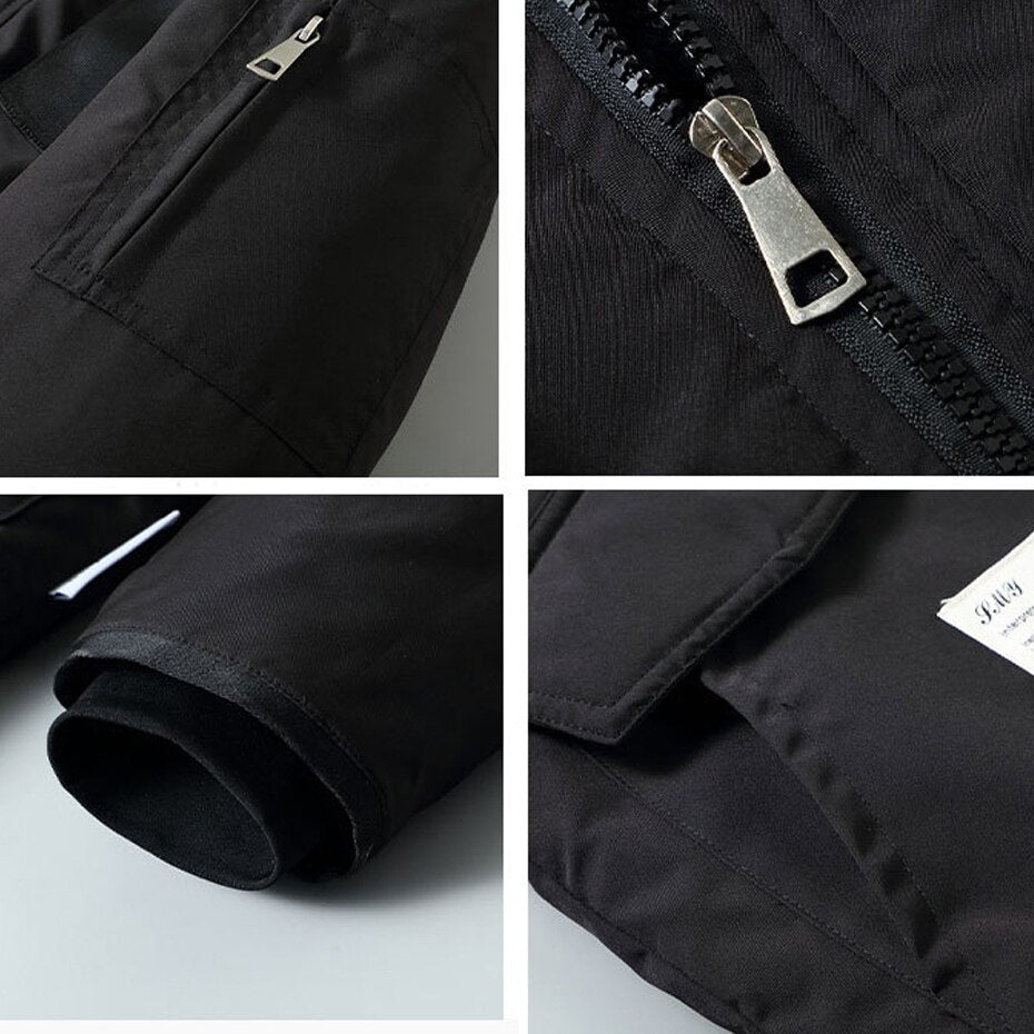 Casaco Parka New Men Modern