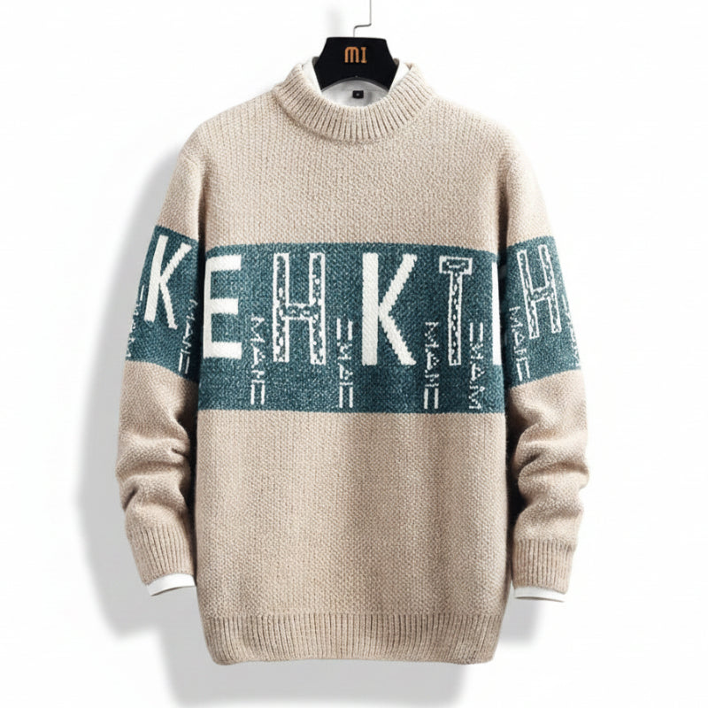 Suéter Casual Printing
