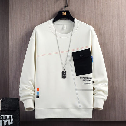 Moletom Casual Pullover Fashion