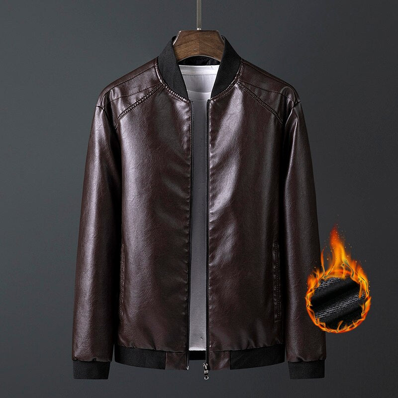 Jaqueta de couro Motorcycle