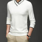 Suéter casual v-neck