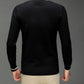 Suéter casual v-neck