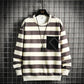 Moletom Listrado Stripe Long