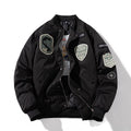 Jaqueta Parka Casual Bordada | Corta-Vento com ou sem Capuz