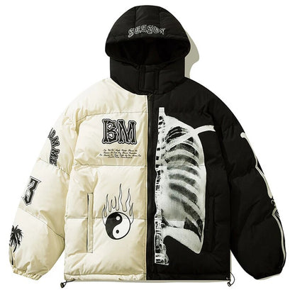 Jaqueta Parka Skeleton