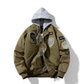 Jaqueta Bomber Masculina Militar Com Patches