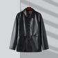 Jaqueta de Couro Slim classic
