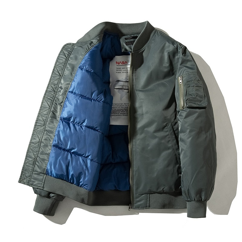 Jaqueta Bomber Masculina Militar Estilo Aviador Casual Verde Preta