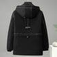 Casaco Parka New Black Modern