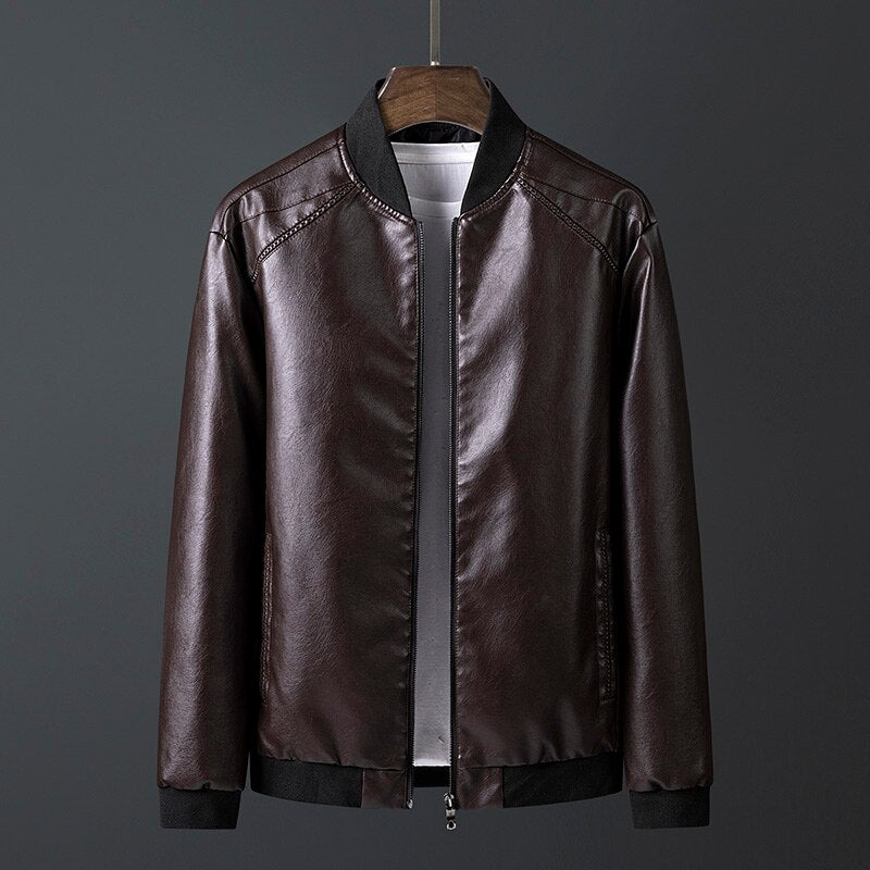 Jaqueta de couro Motorcycle