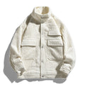 Jaqueta Cargo Veludo Cotelê Vintage Listrada | Streetwear Retro