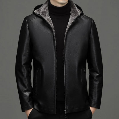 Jaqueta de Couro slim max