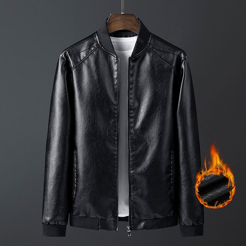 Jaqueta de couro Motorcycle