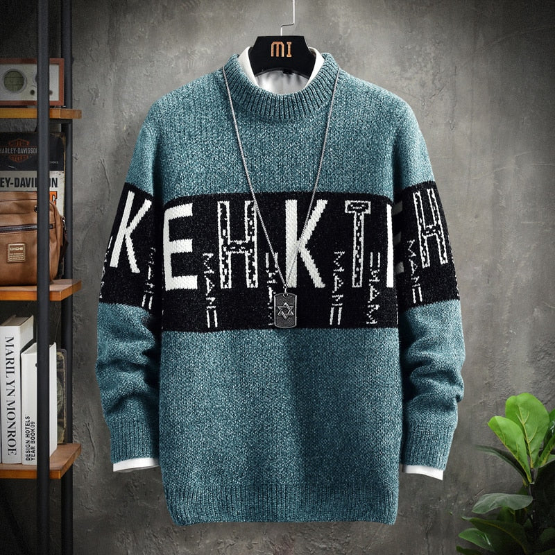 Suéter Casual Printing