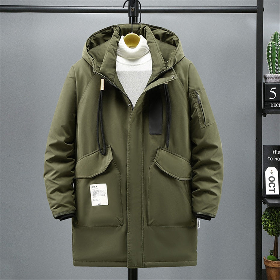 Casaco Parka New Men Modern