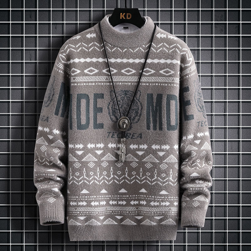 Suéter Slim Inverno casual