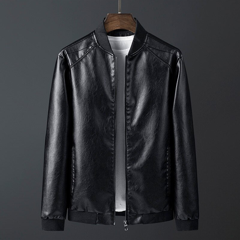 Jaqueta de couro Motorcycle