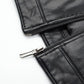 Jaqueta de Couro Slim casual