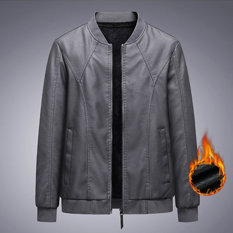 Jaqueta de couro Motorcycle