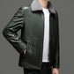 Jaqueta de Couro de Slim duck