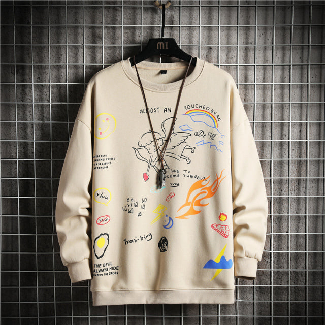Moletom Fire Over