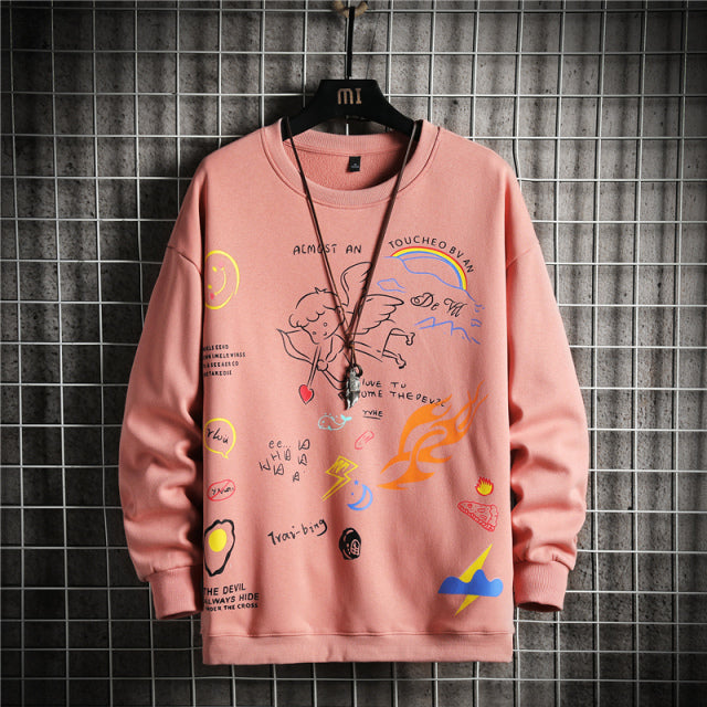 Moletom Fire Over